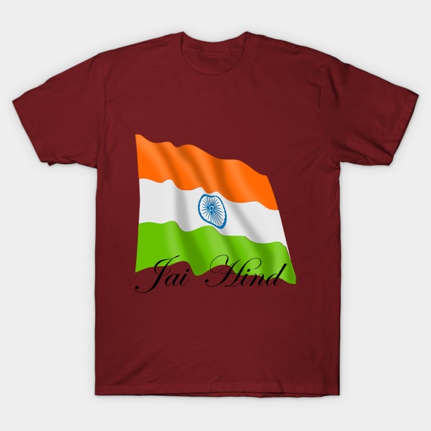 Jai Hind T-Shirt by paulashish